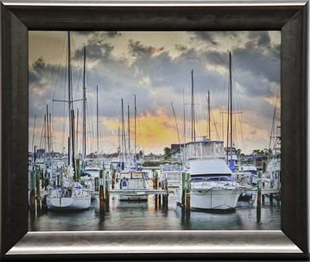 Gone Fishing by artist Derris Lanier